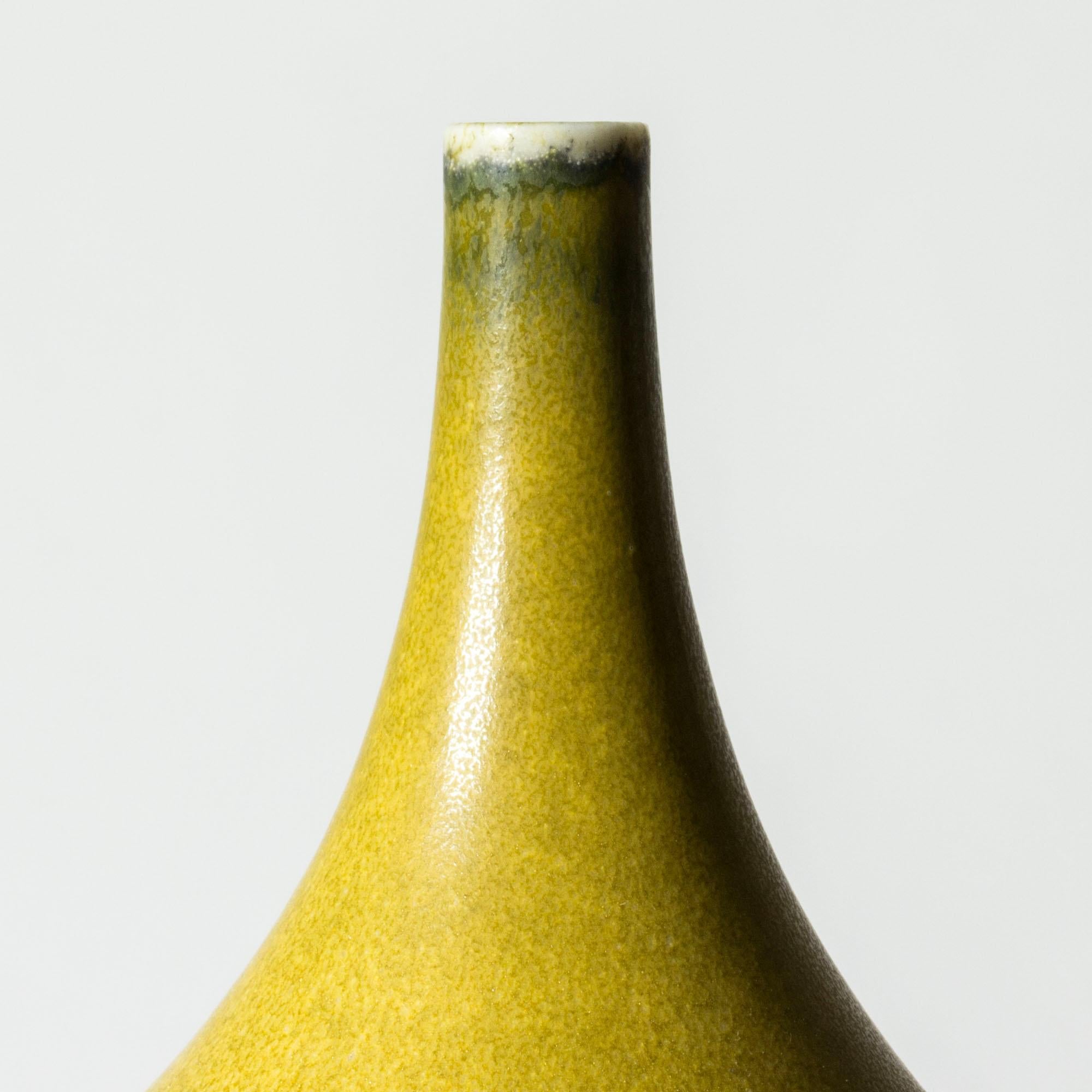 Svedese Vaso unico in gres di Carl-Harry Stålhane, Rörstrand, Svezia, anni '50 in vendita