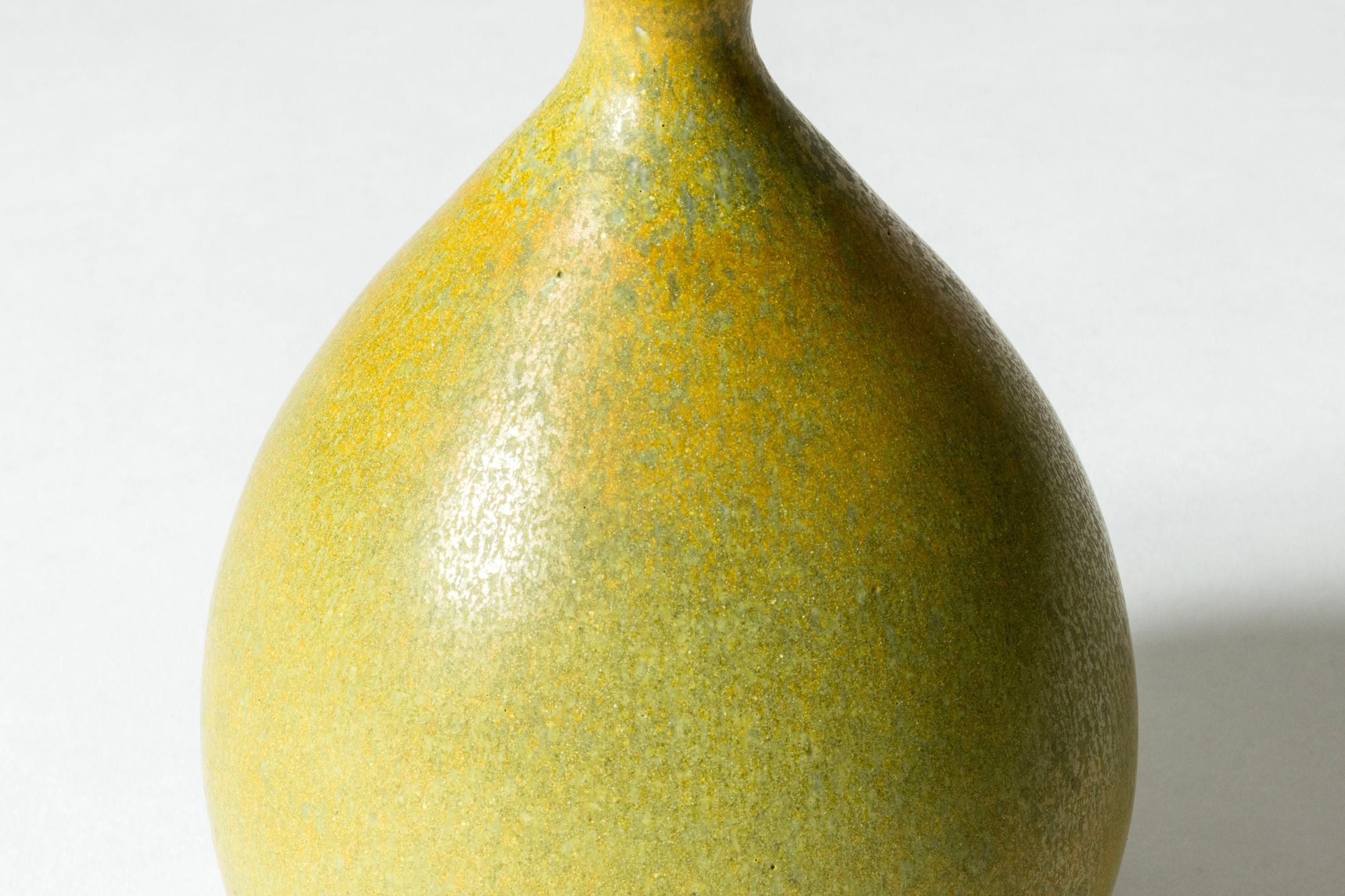 Vaso unico in gres di Carl-Harry Stålhane, Rörstrand, Svezia, anni '50 In condizioni buone in vendita a Stockholm, SE
