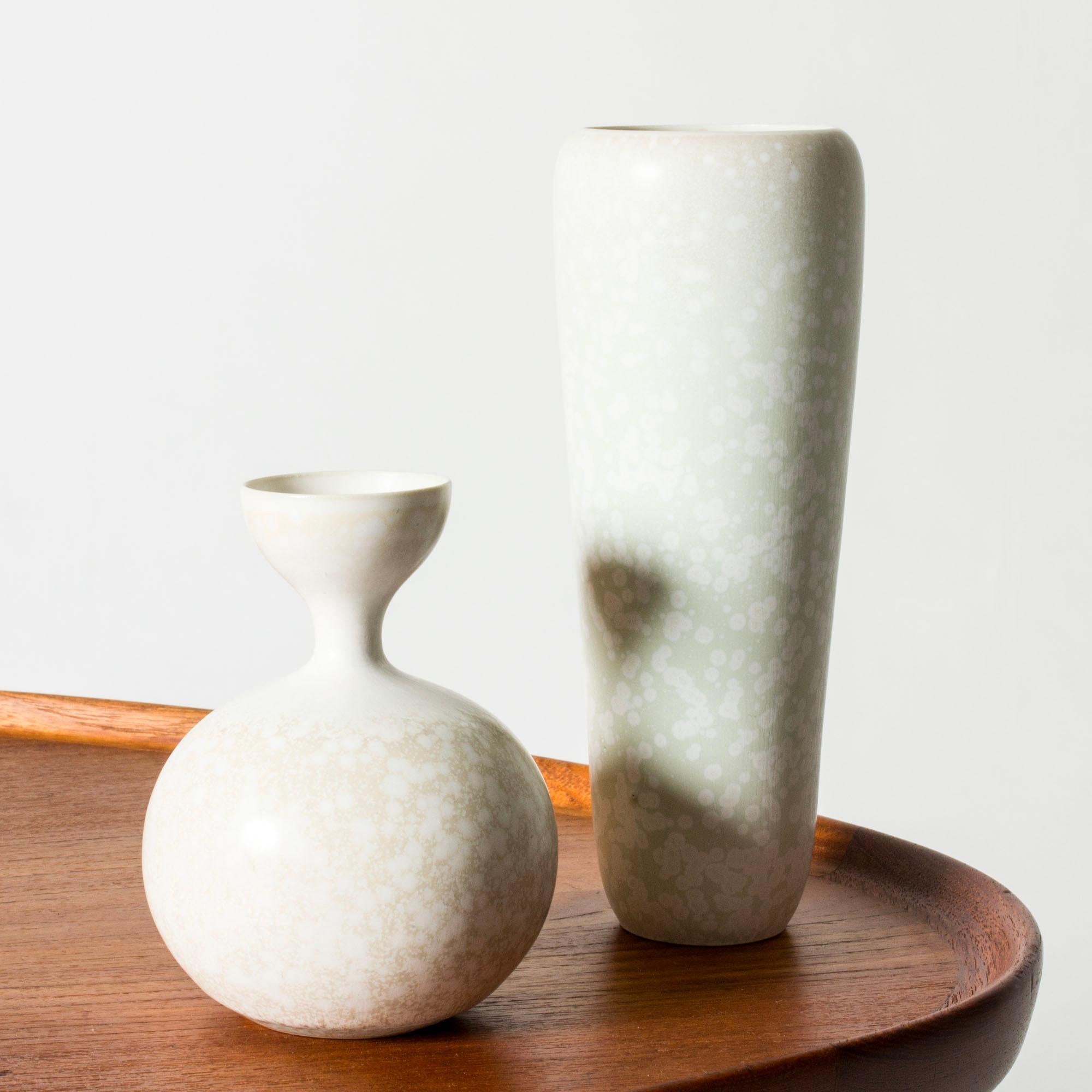 Vaso unico in gres di Carl-Harry Stålhane, Rörstrand, Svezia, anni '50 In condizioni buone in vendita a Stockholm, SE