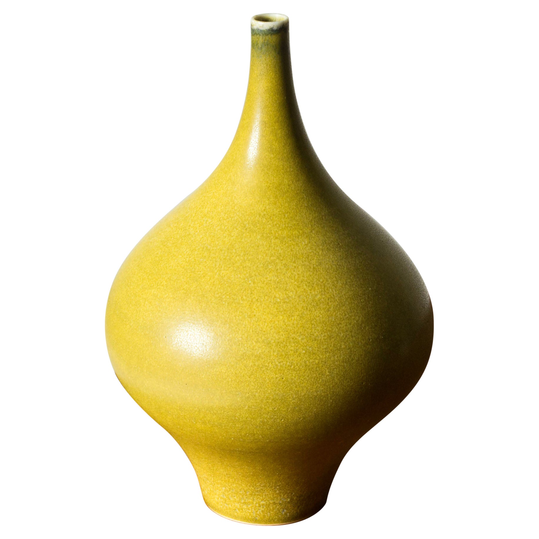 Vaso unico in gres di Carl-Harry Stålhane, Rörstrand, Svezia, anni '50 in vendita