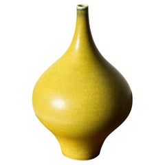 Vaso unico in gres di Carl-Harry Stålhane, Rörstrand, Svezia, anni '50
