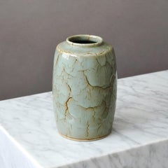 Unique Stoneware Vase by Carl-Harry Stalhane, Rorstrand, Sweden, 1960s