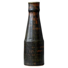 Einzigartige Vase aus Steingut von Carl-Harry Stalhane, Rorstrand, Schweden, 1960er Jahre