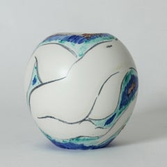 Jarrón único de gres de Isaac Grünewald