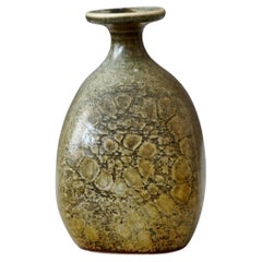 Unique Stoneware Vase by Stig Lindberg for Gustavsberg Studio, Sweden, 1976