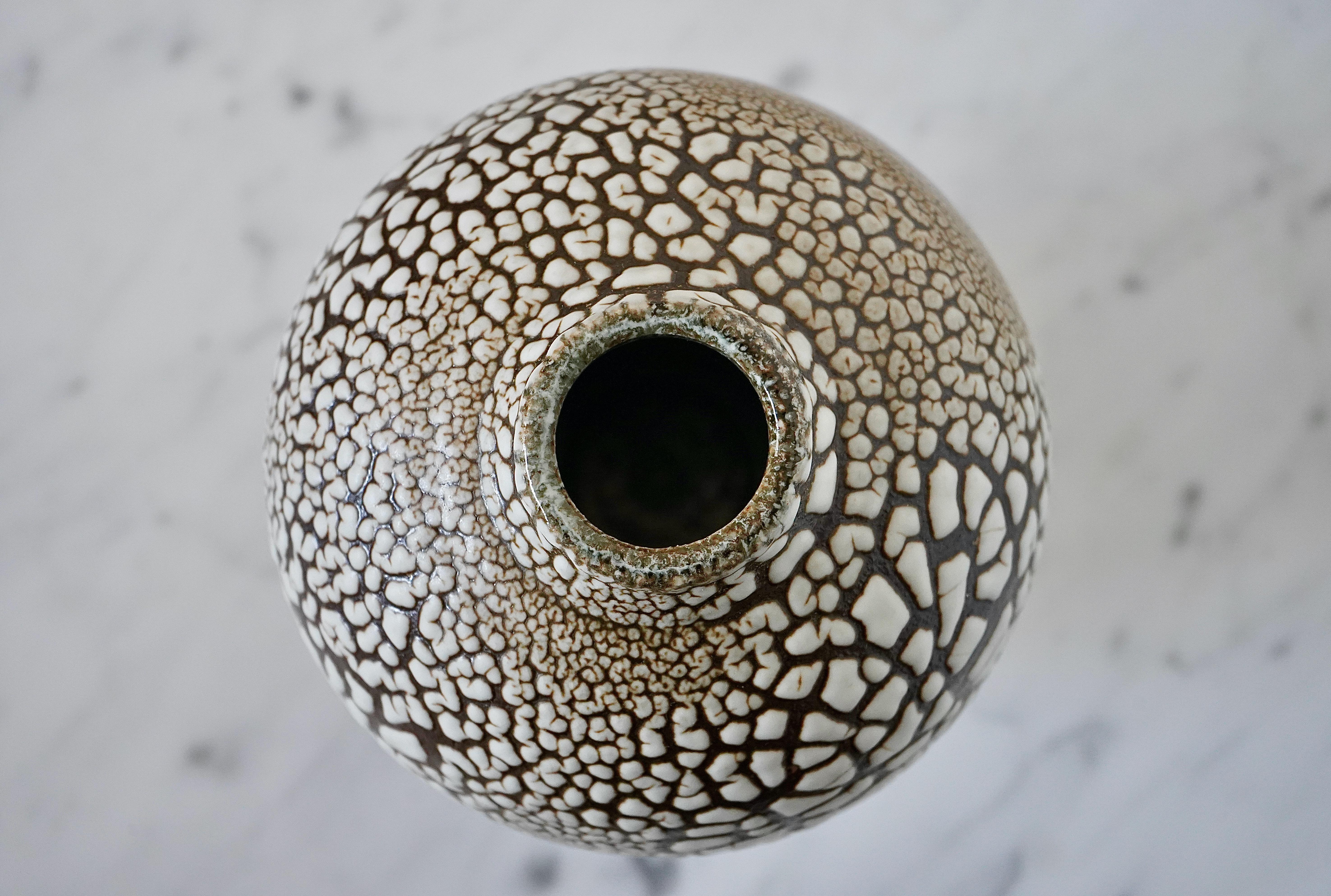 Vaso unico in gres del ceramista svedese Rune Bergman in vendita 1
