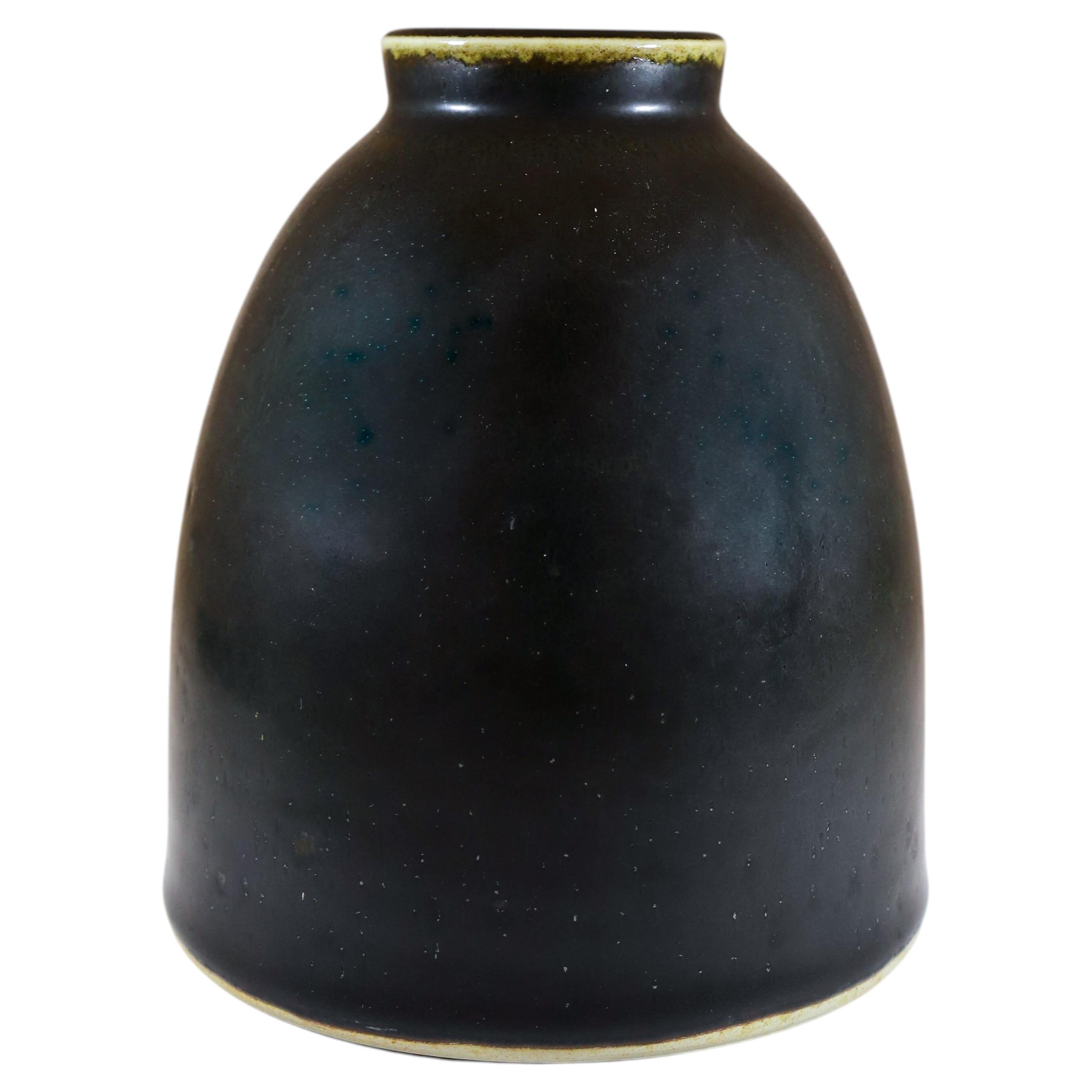 Jarrón único de gres - Carl-Harry Stålhane - Rörstrand Scandinavian Design 1961