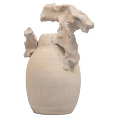 Vase unique en grès de Mary Brōgger