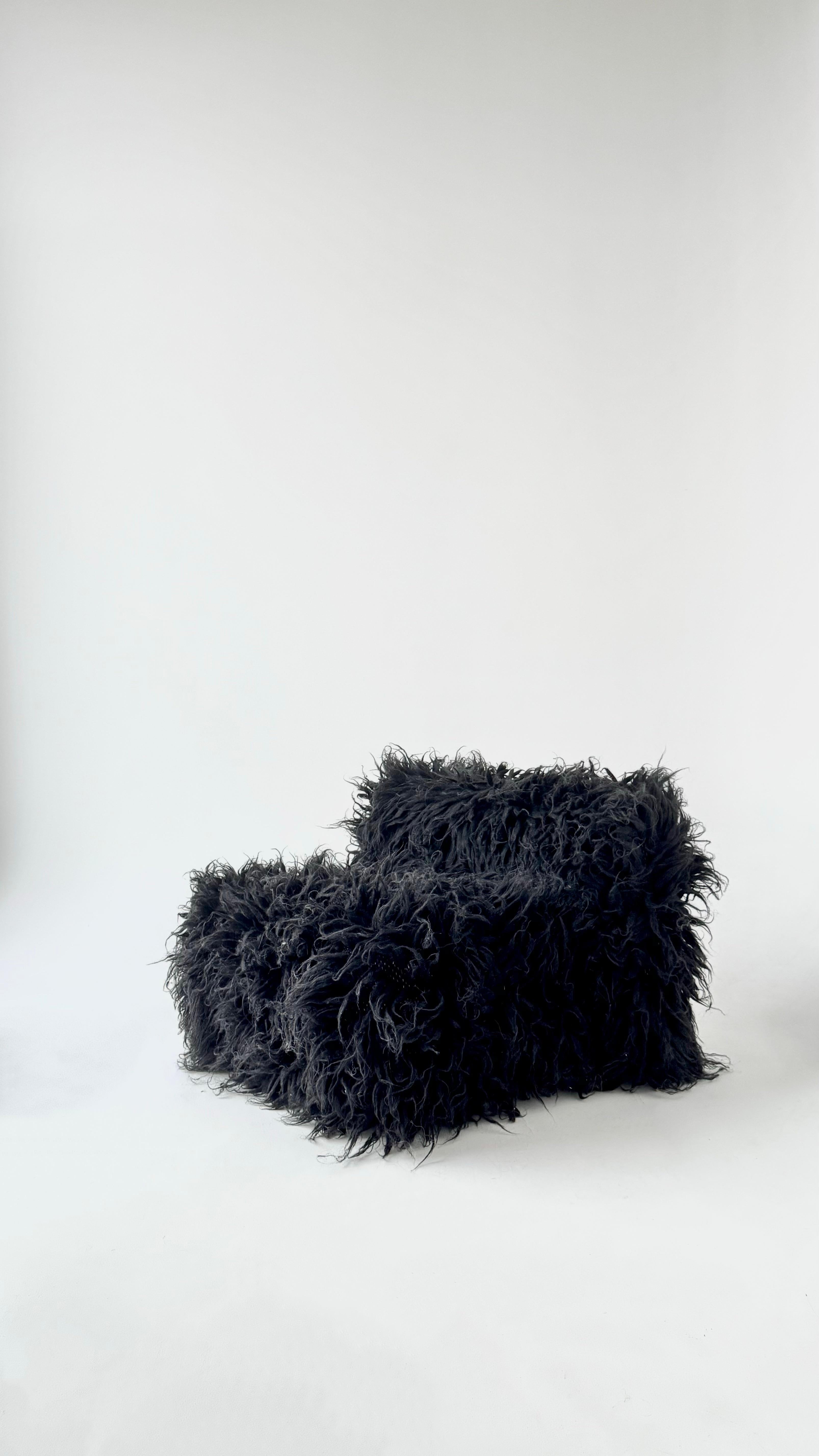 Post-Modern Unique Stranded Armchair Puffa m4 by Kint For Sale