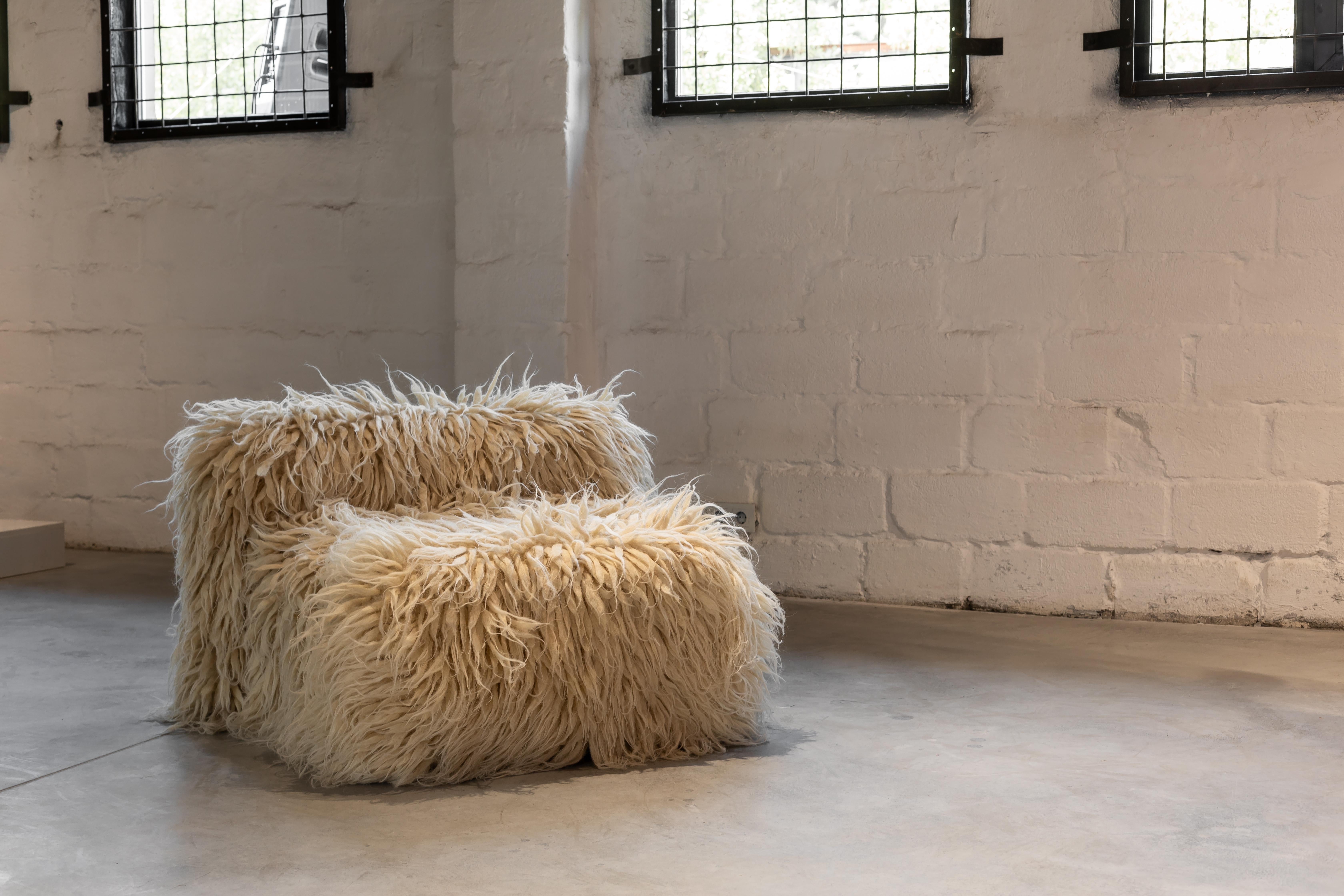 Spanish Unique Stranded Armchair Puffa m4 by Kint For Sale
