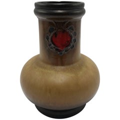Unique Strehla East Germany, 1950 ‘GDR’ Ceramic Vase