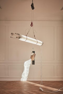 Random Luxury Chandelier by Josep Vila Capdevila, Marble & Steel, New