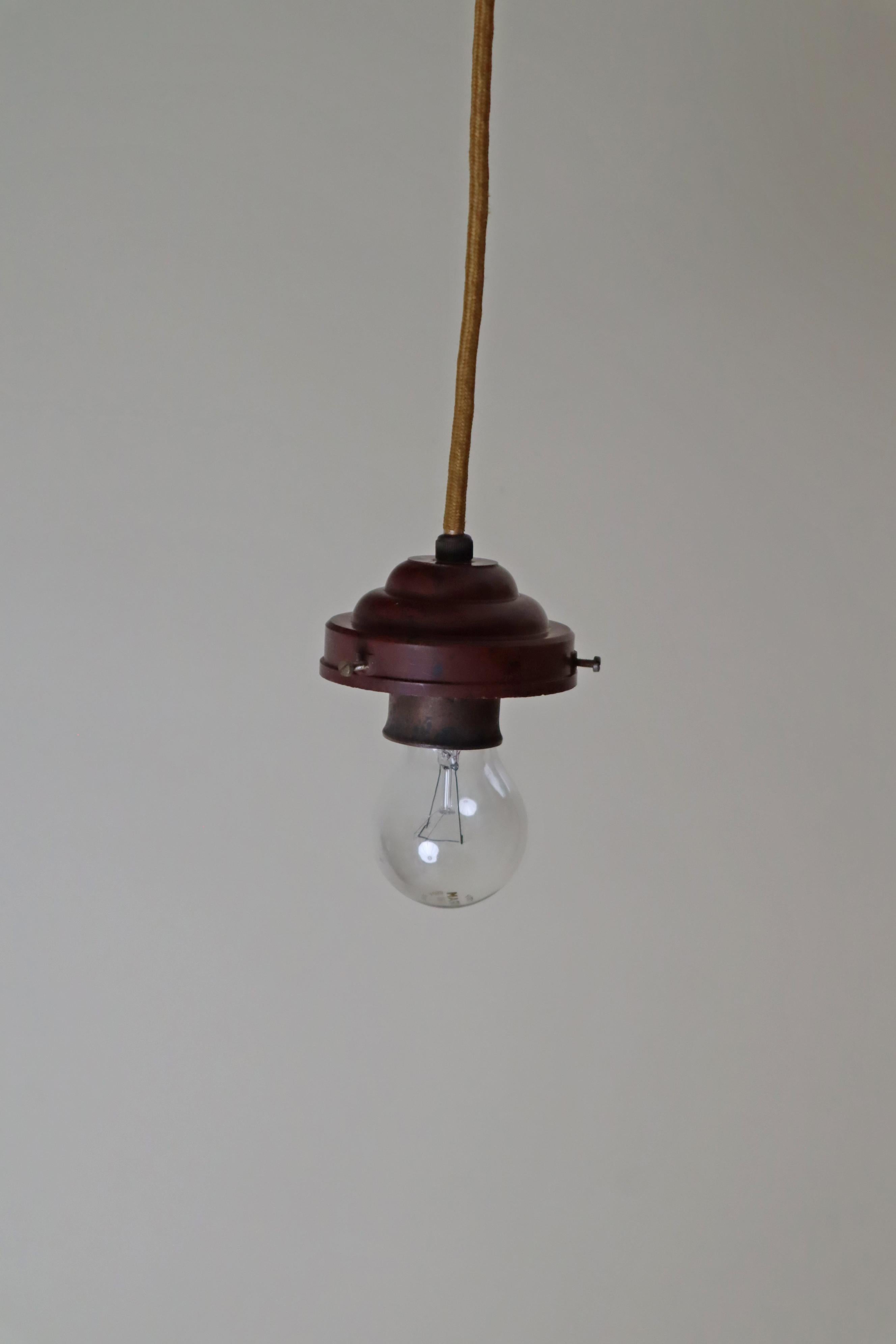 Exclusiva lámpara colgante sueca Art Decó de lujosa seda artificial en venta 9