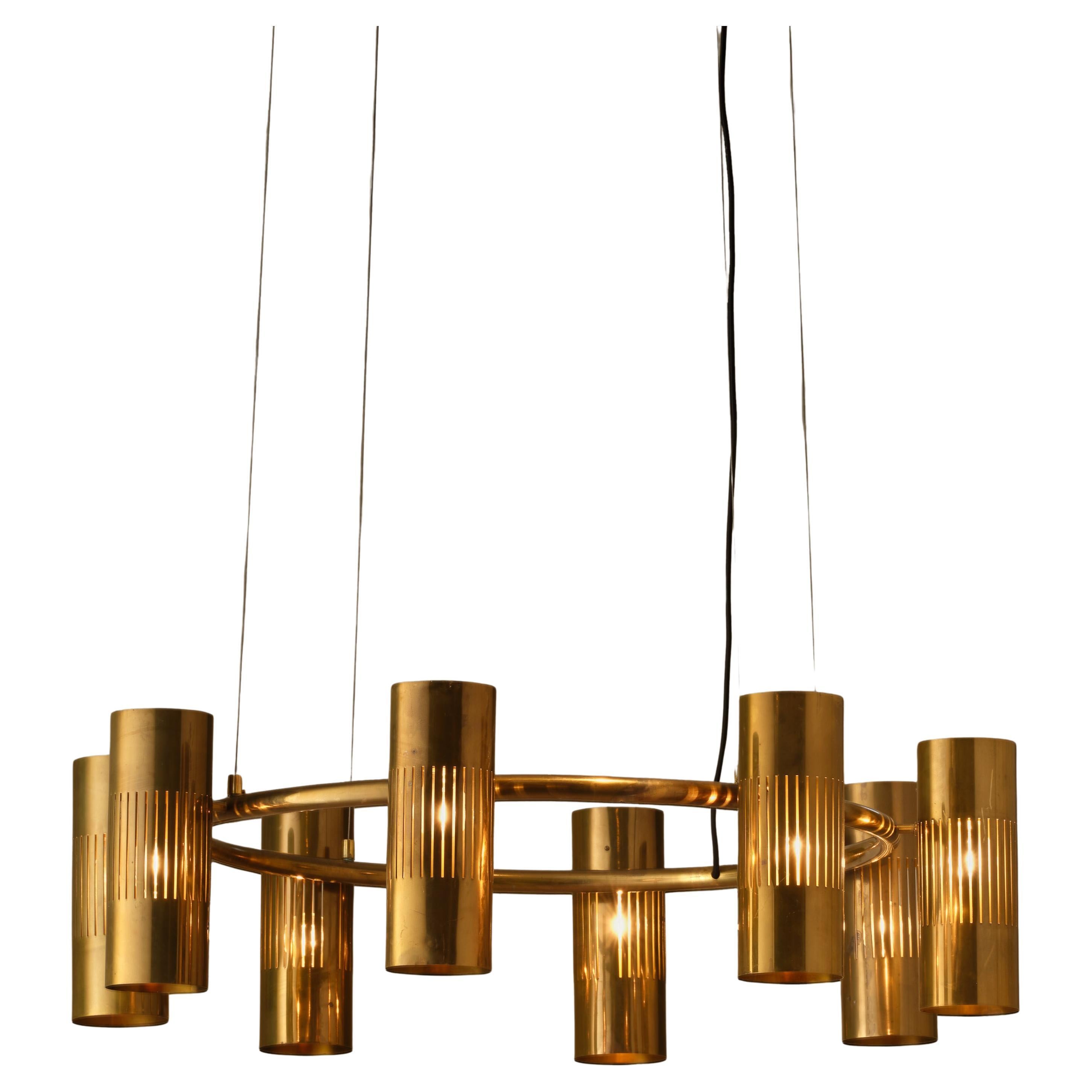 Lampadari svedesi in ottone unici, anni
50