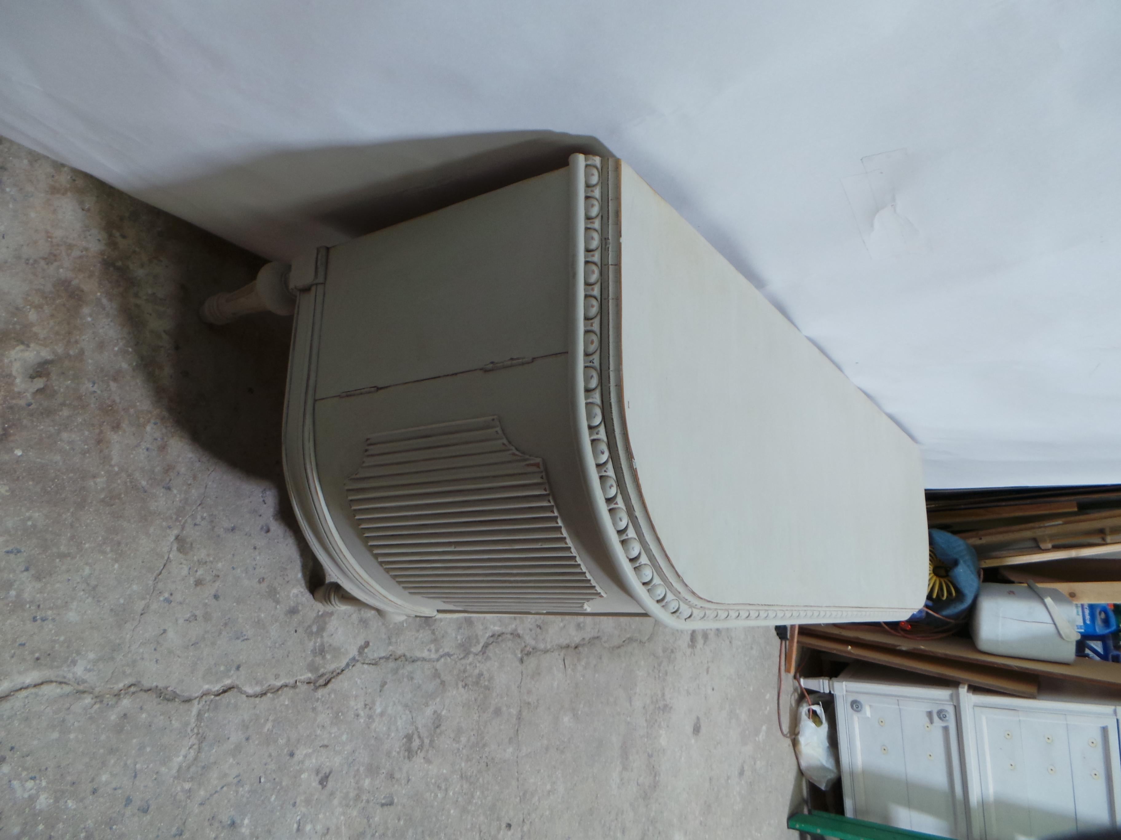 Mid-20th Century Unique Swedish Gustavian Style 4 Door Sideboard For Sale