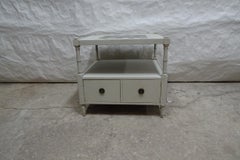 Unique Swedish Gustavian Style Chess Side Table.