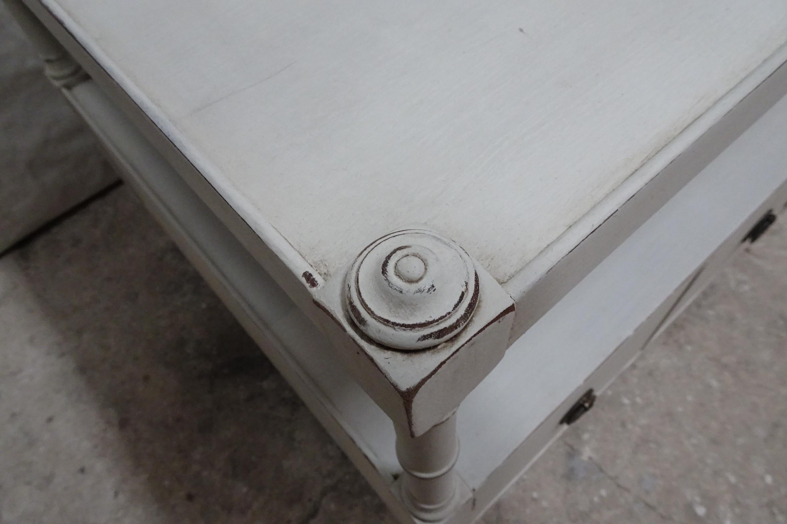 Unique Swedish Gustavian Style Chess Side Table. For Sale 1