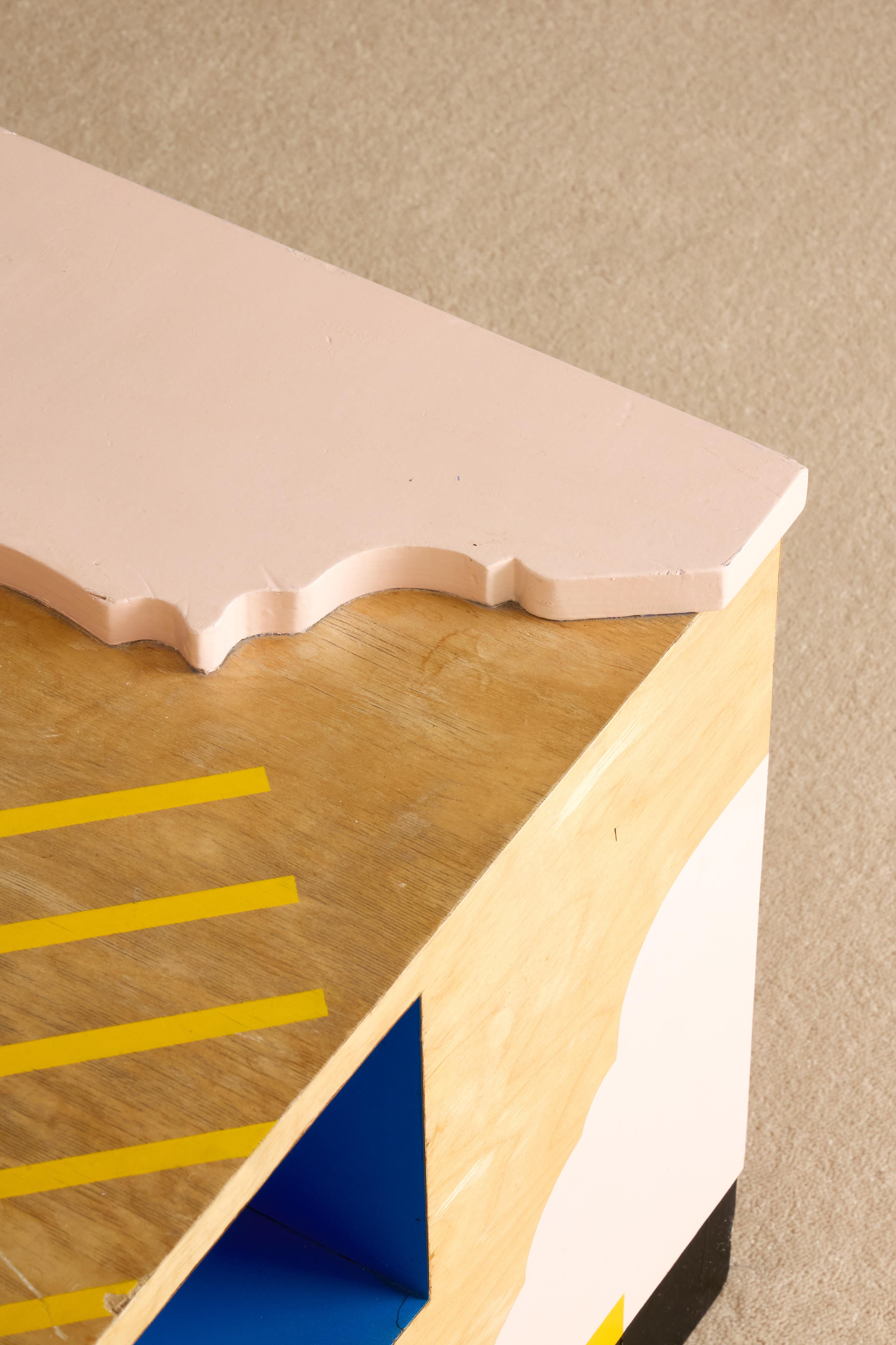 Table unique d'Ernst Lohse, Danemark, vers 1987 en vente 3