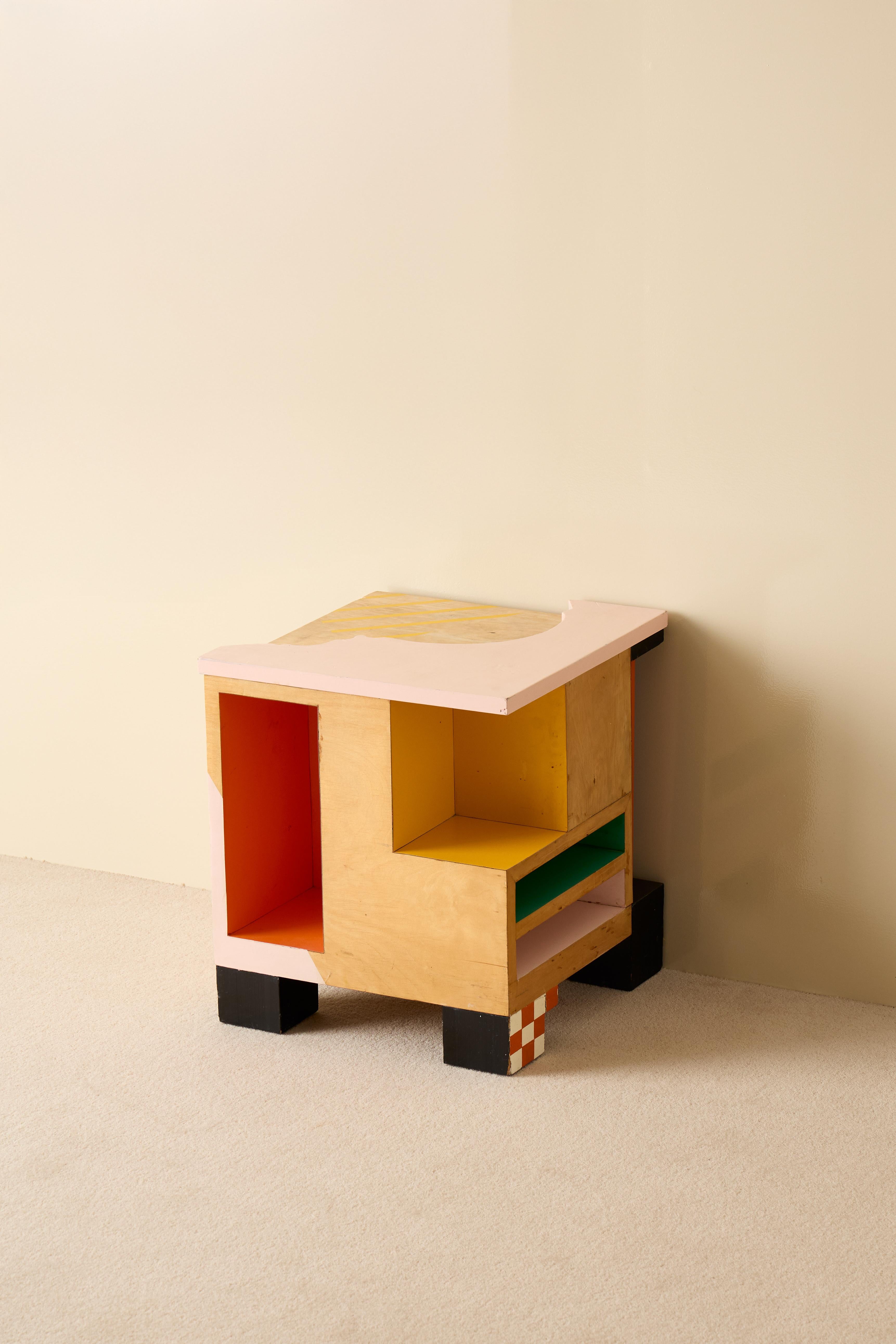 Scandinave moderne Table unique d'Ernst Lohse, Danemark, vers 1987 en vente