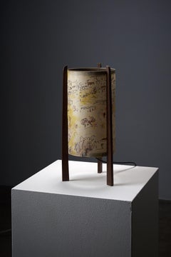 Unique Table Lamp by Michele Cascella, One Of A Kind, 1950
