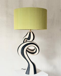 Unique table lamp - handcrafted by ceramic artist Jossolini