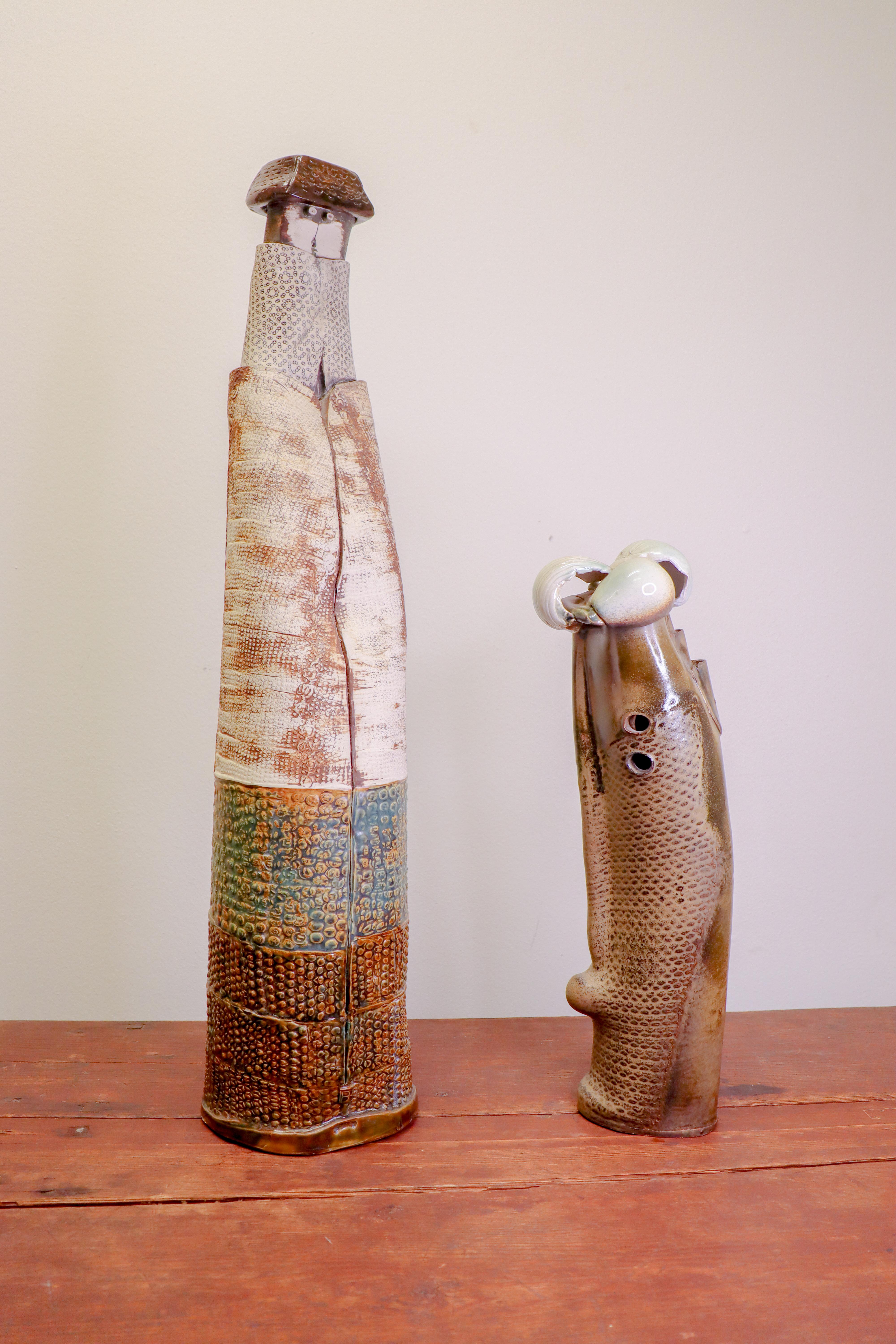 Escultura de cerámica única y alta - Bengt Berglund - Gustavsberg 1963 en venta 5