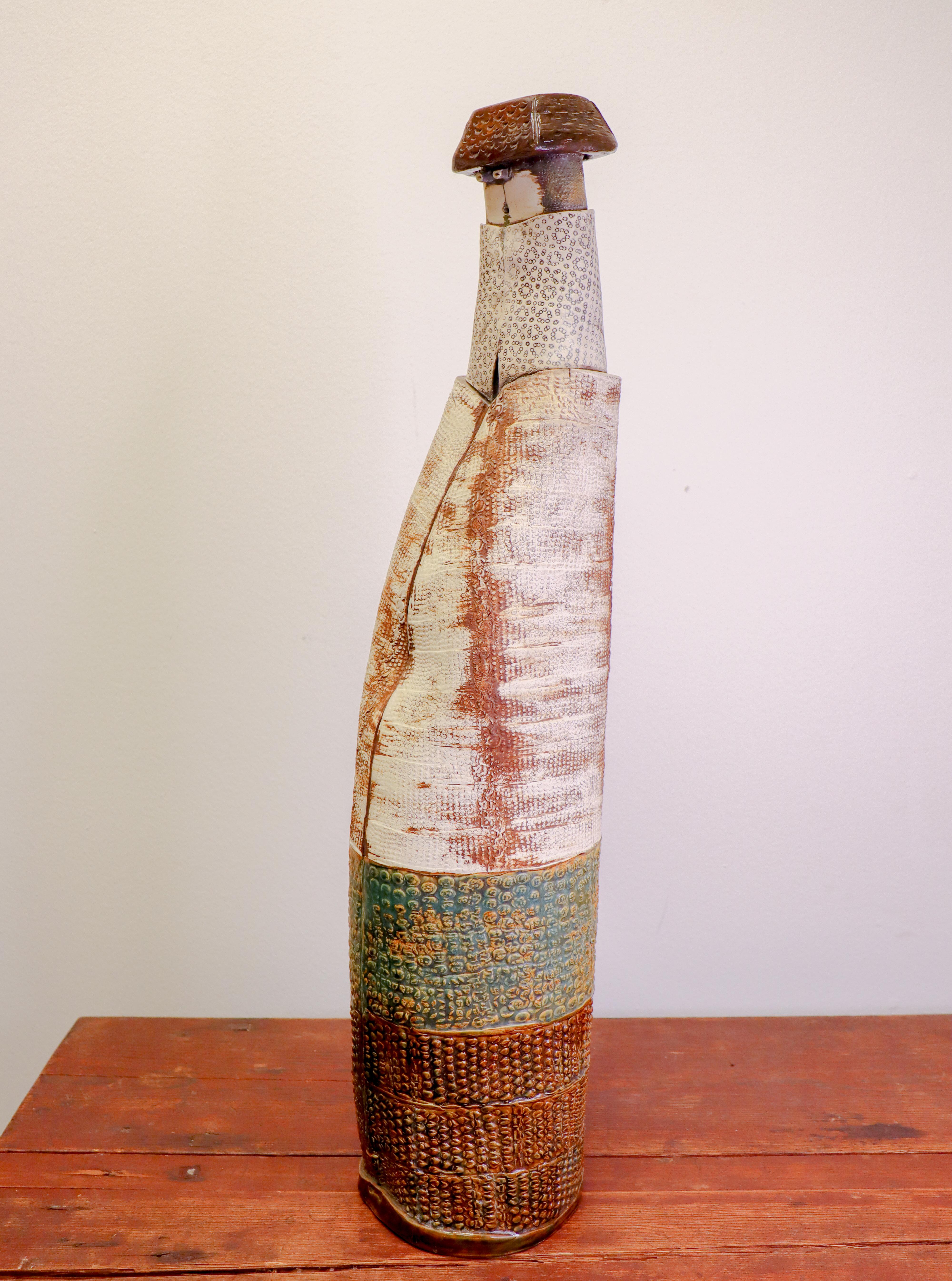 Escultura de cerámica única y alta - Bengt Berglund - Gustavsberg 1963 en venta 1