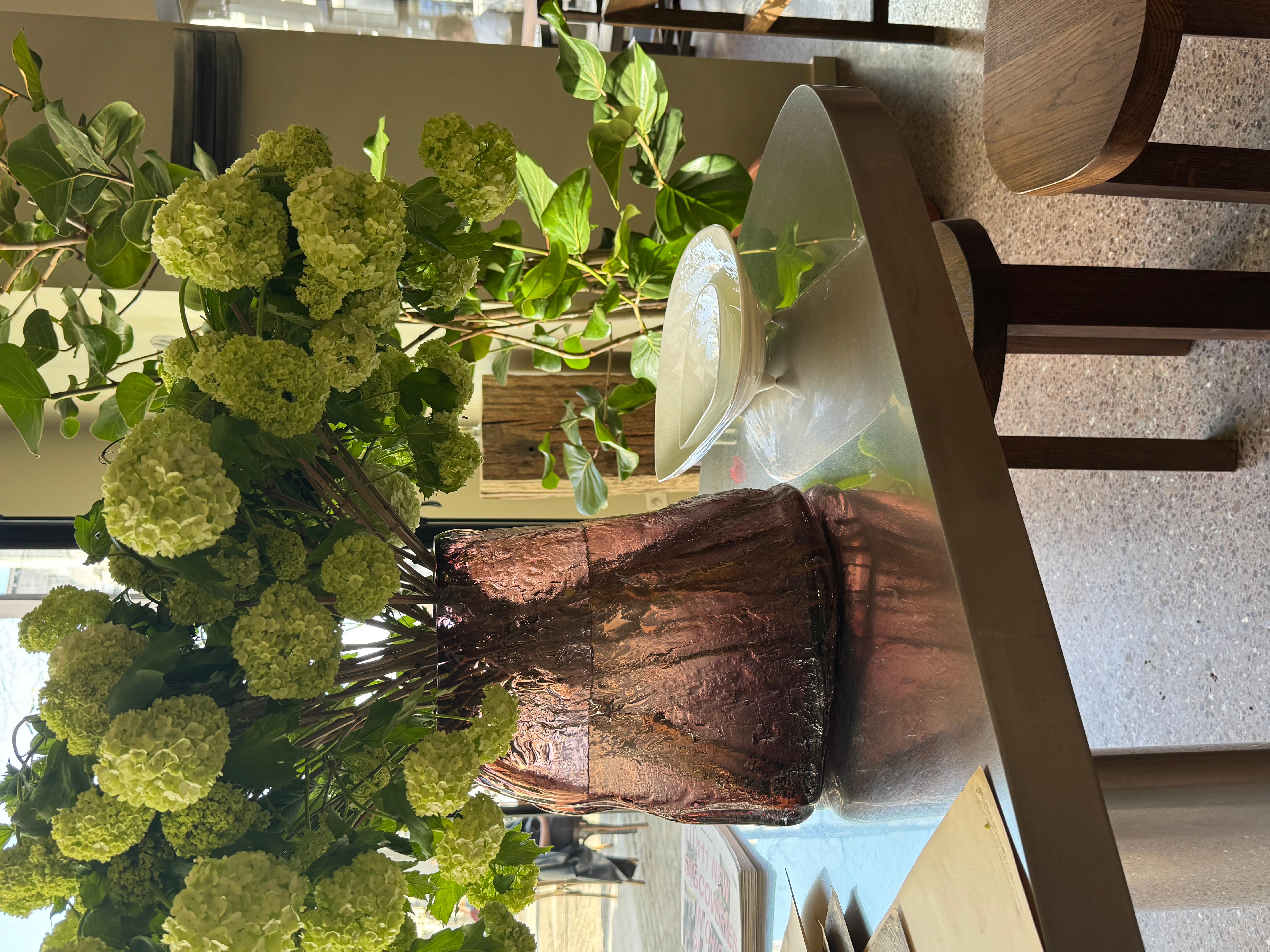 Post-Modern Unique Thick Stainless Steel Table Table by Kasanai For Sale