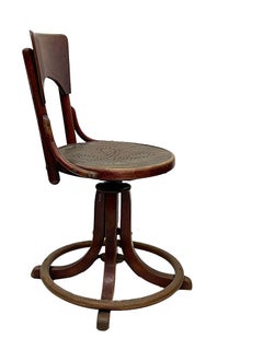 Unique Thonet Desk Chair, Museum Piece