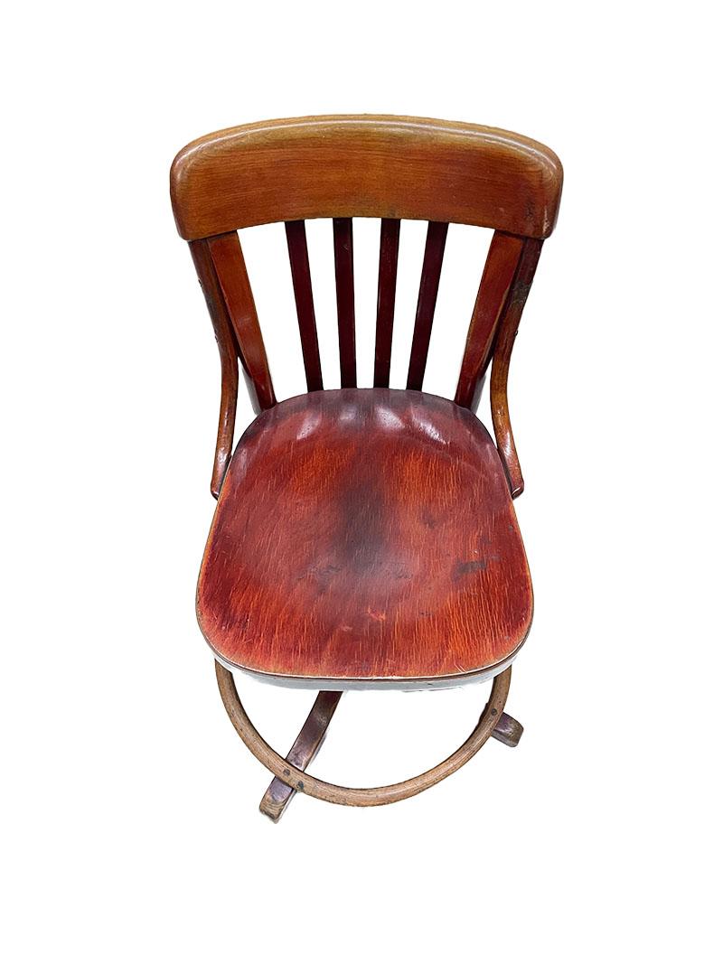 Unique Thonet Desk Chair, Museum Piece In Good Condition For Sale In Delft, NL