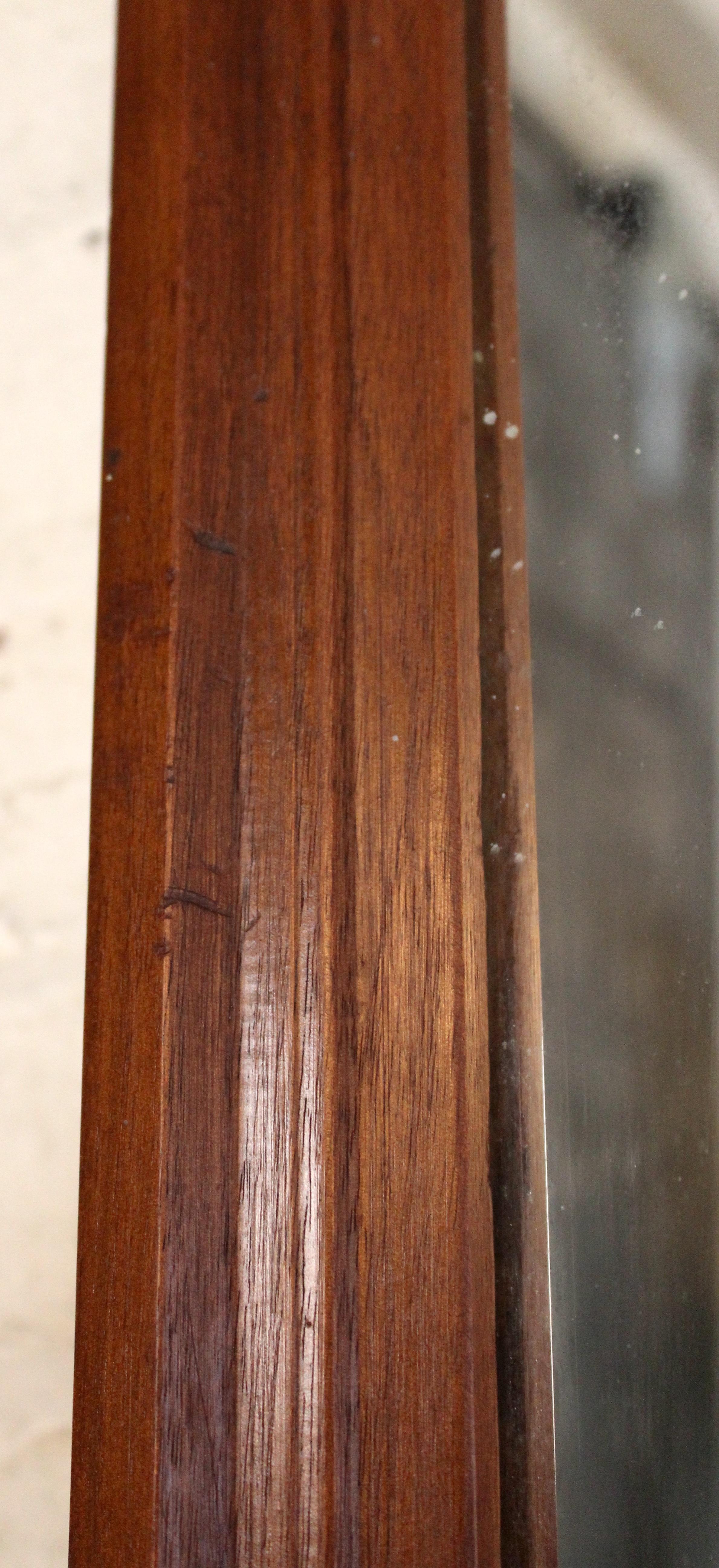 Wood Unique Three Dimensional Mirror For Sale