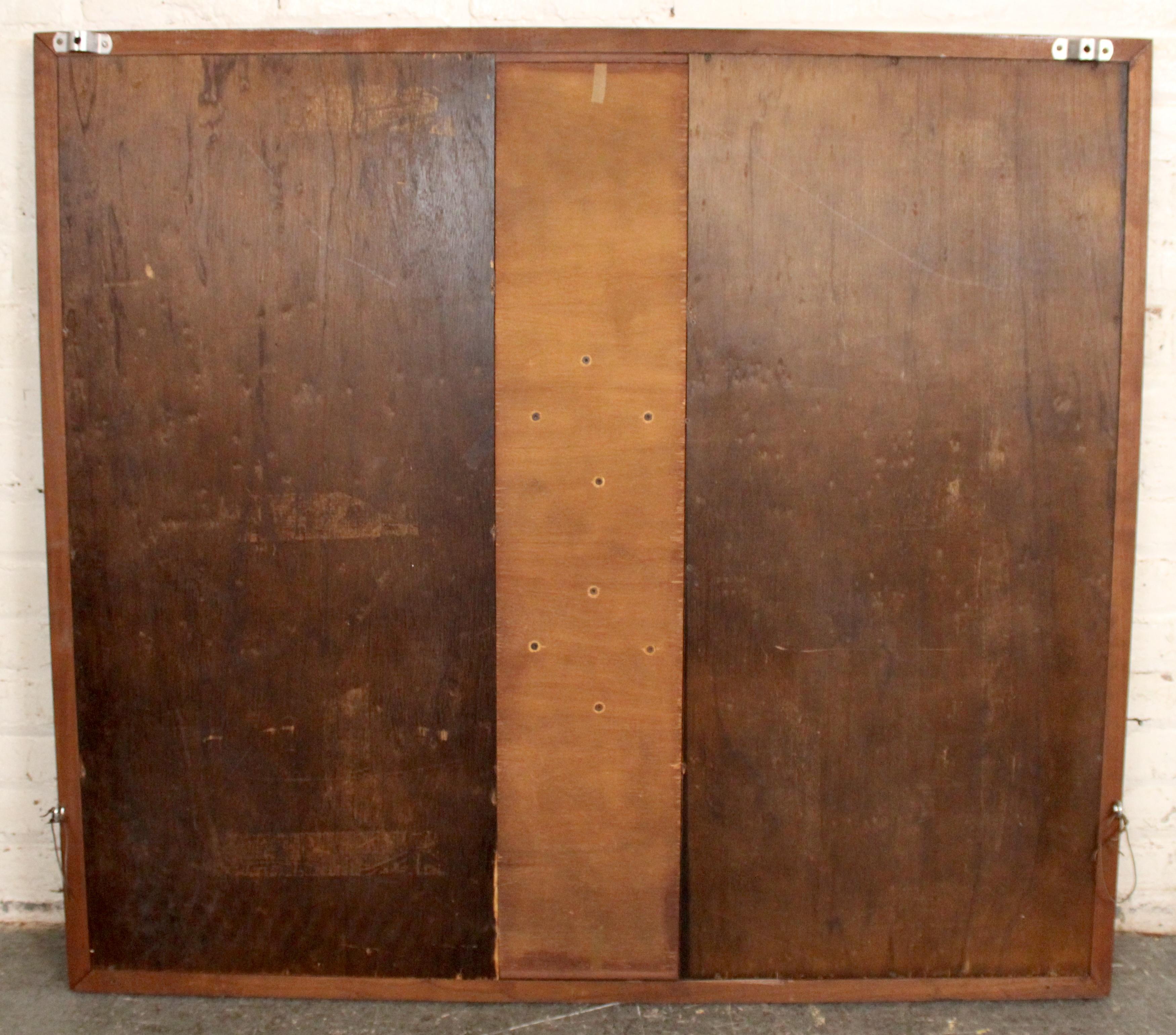 Unique Three Dimensional Mirror For Sale 2
