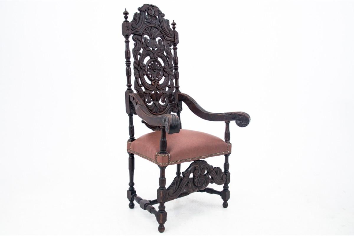 French Unique Throne, France, Around 1890