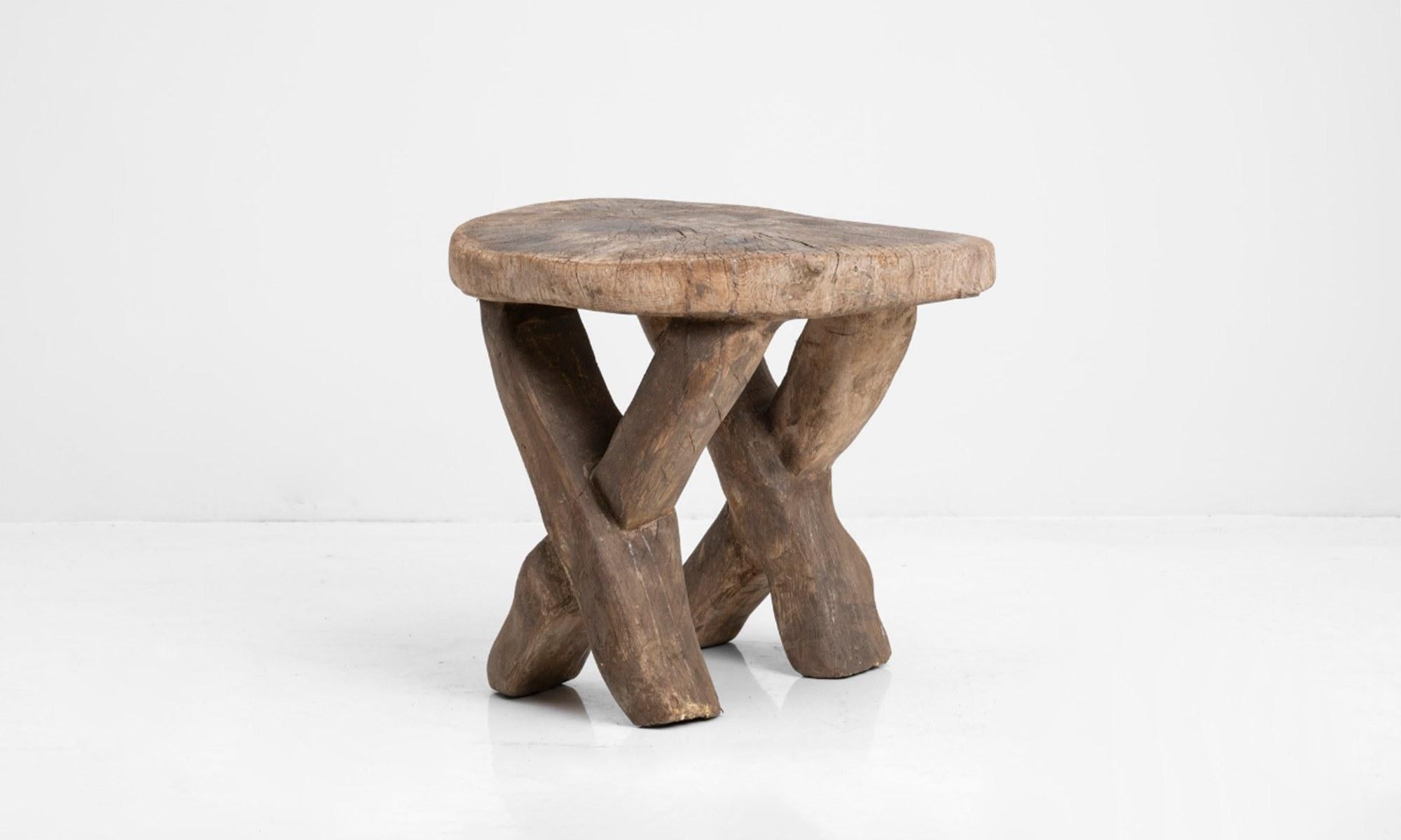 French Unique Tree Side Table, France, Circa 1950