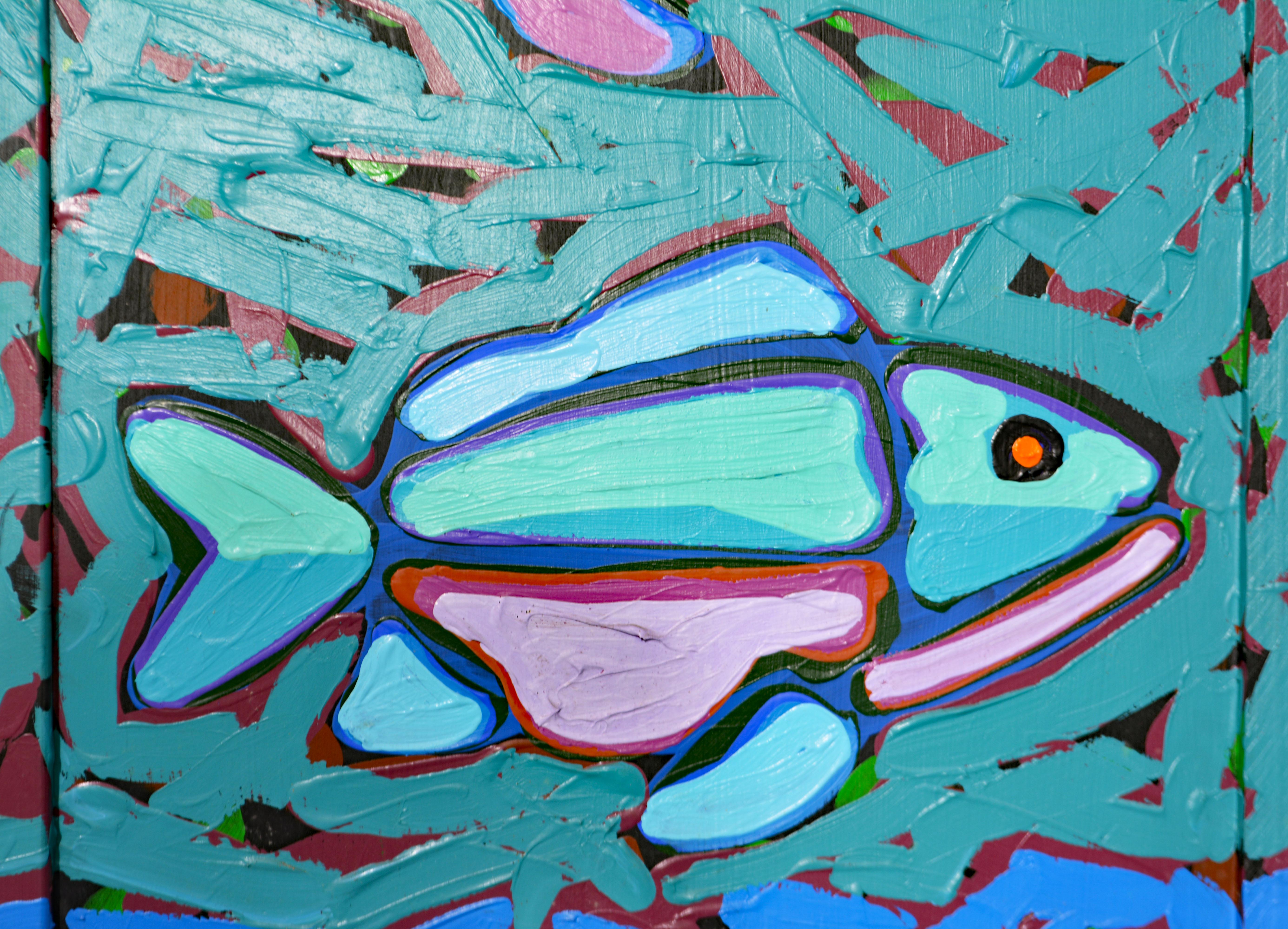 Unique Tropical Florida Style Folding Screen by Tom Francis Atlanta ...