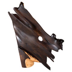 Unique Tropical Wood Sculpture Signed by Jörg Pietschmann