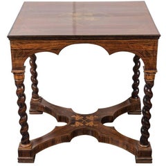 Unique, Turn-of-the-Century, Moorish Style Table