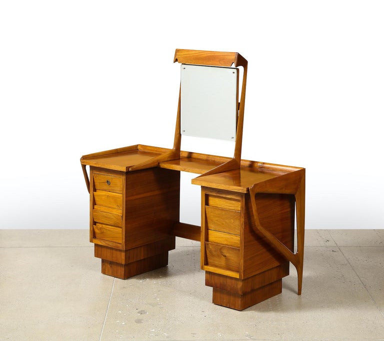 Unique Vanity/ Dressing Table and Chair by Ico and Luisa Parisi For Sale at  1stDibs | unique vanity table, unique dressing table