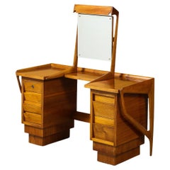 Vintage Unique Vanity/ Dressing Table & Chair by Ico & Luisa Parisi