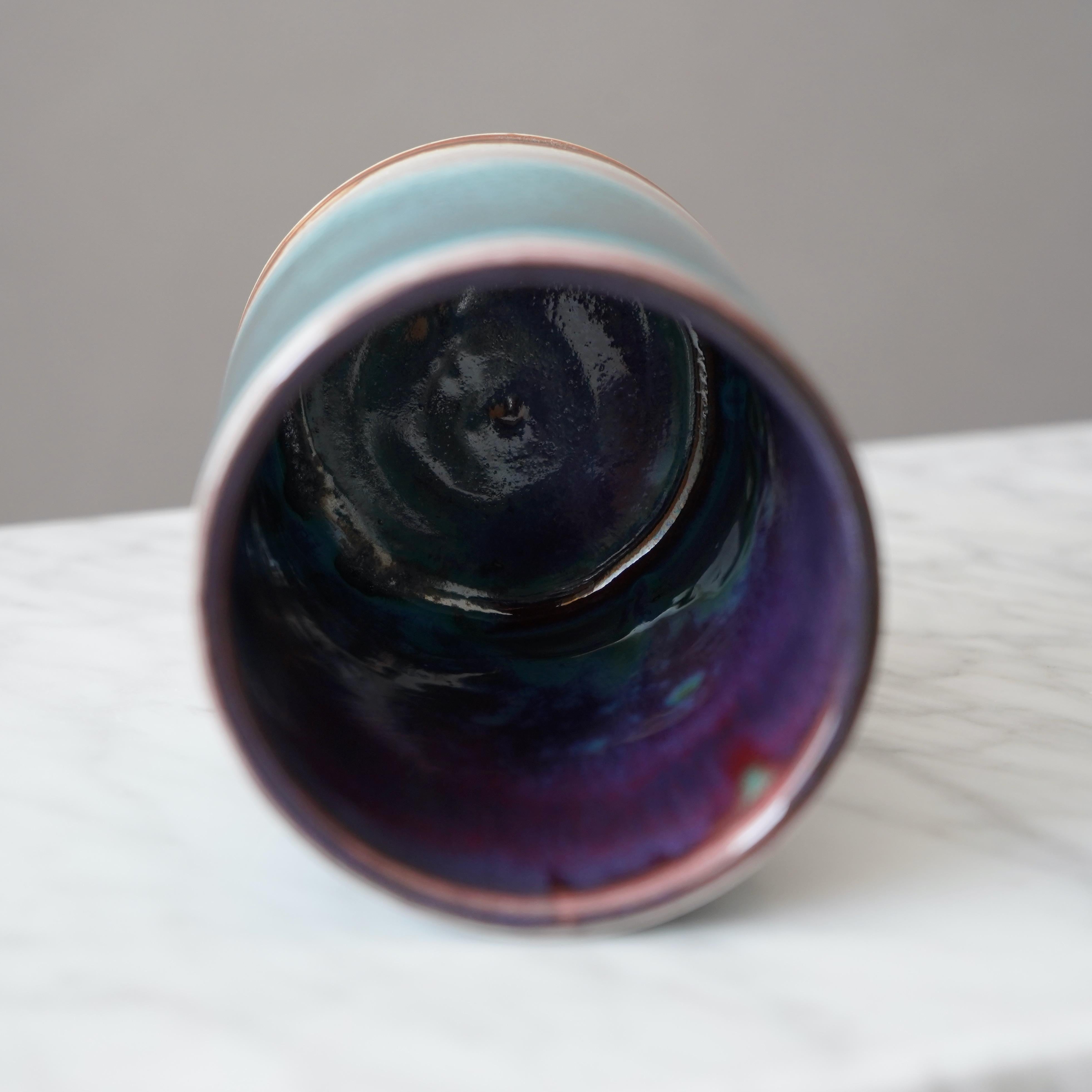 Vase unique de Toini Muona. Arabia, Finlande, années 1960 en vente 4