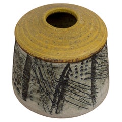 Eine einzigartige Vase aus Steingut von Lisa Larsson, Gustavsberg, 1950er Jahre