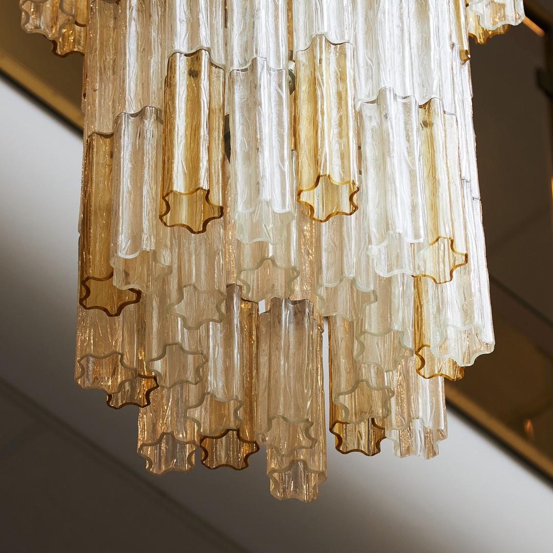 Lampadario Tronchi Venini unico nel suo genere in vendita 1