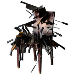 Unique "Vertical Submarine" Chair