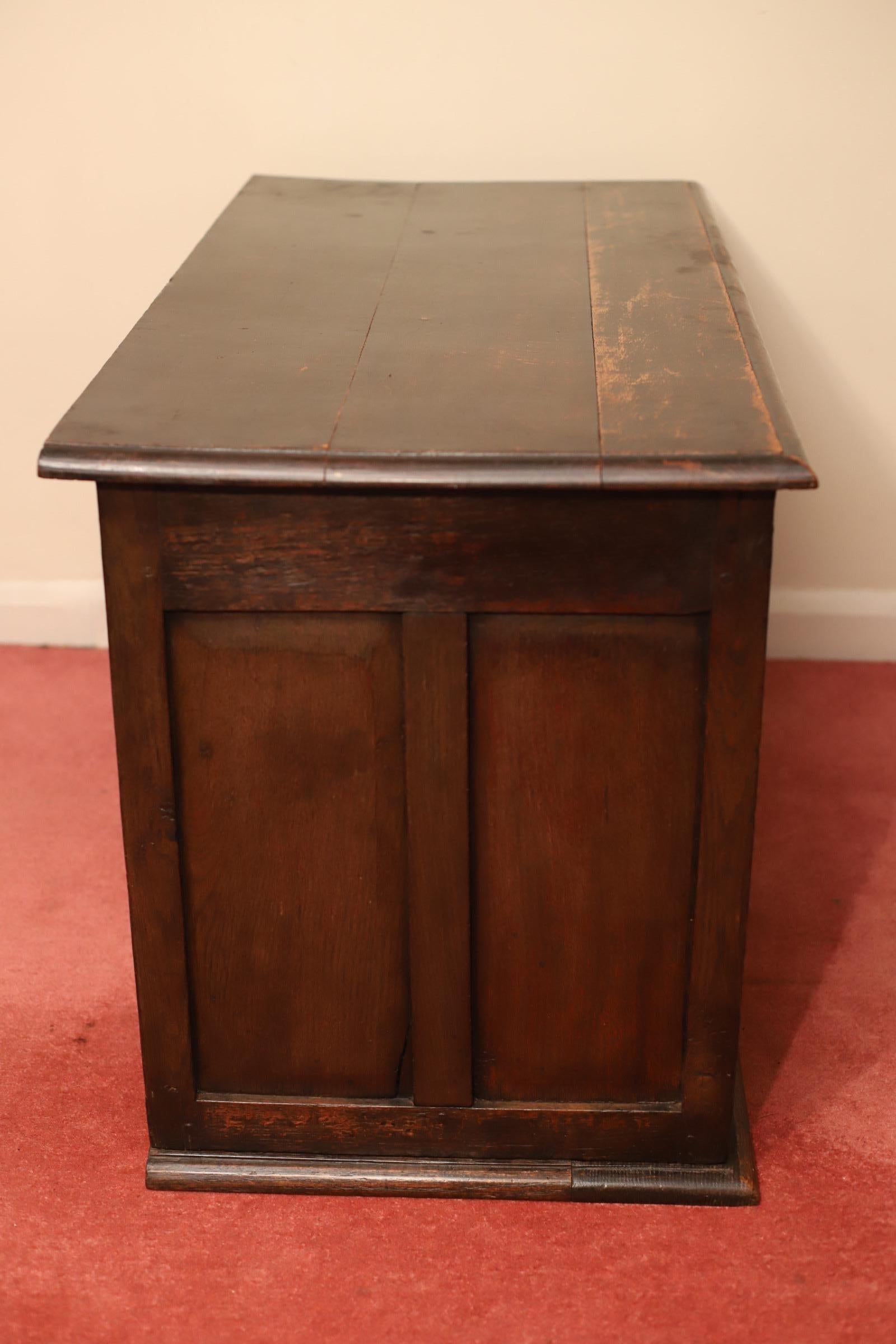 Late Victorian Unique Victorian Carved Oak Mule Chest Made  by Hewetson, Milner & Thexton  For Sale