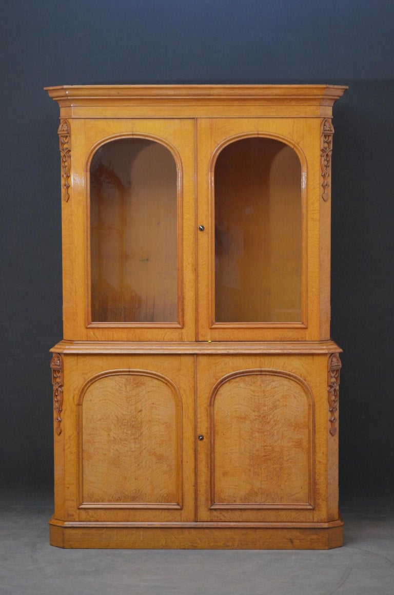Unique Victorian Reformed Gothic Specimen Cabinet in Oak ...