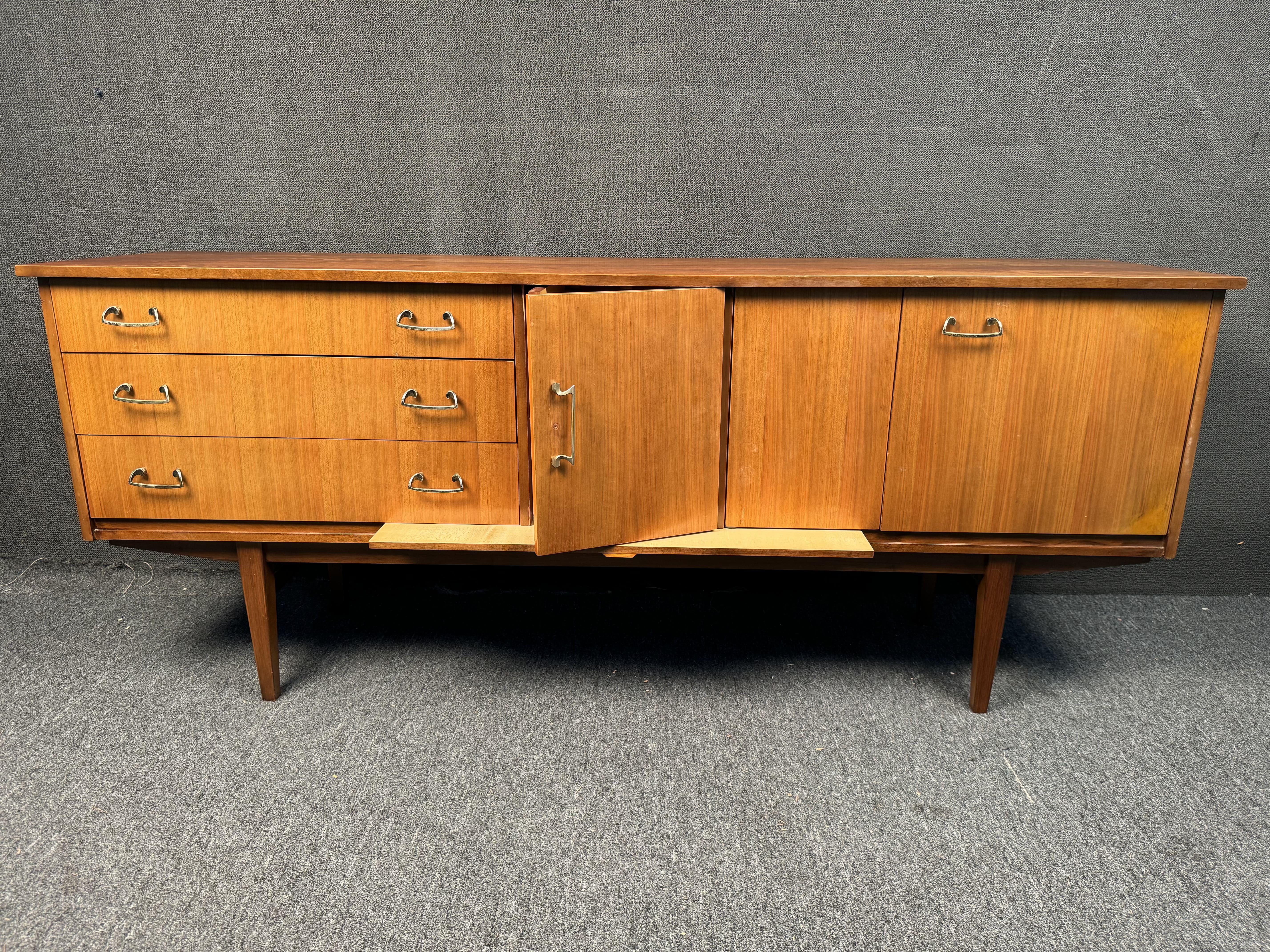 Unique Vintage Cocktail Bar Sideboard by Beautility In Good Condition For Sale In Brooklyn, NY