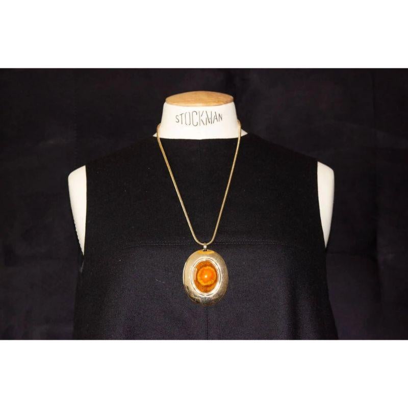 Women's Unique Vintage French Ceramic Snake Chain, 60s For Sale