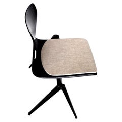 Unique Retro industrial Pagholz plywood school chair from Galvanitas S22