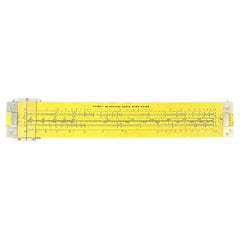 Unique Vintage Oversized 4' Industrial Slide Rule by Pickett