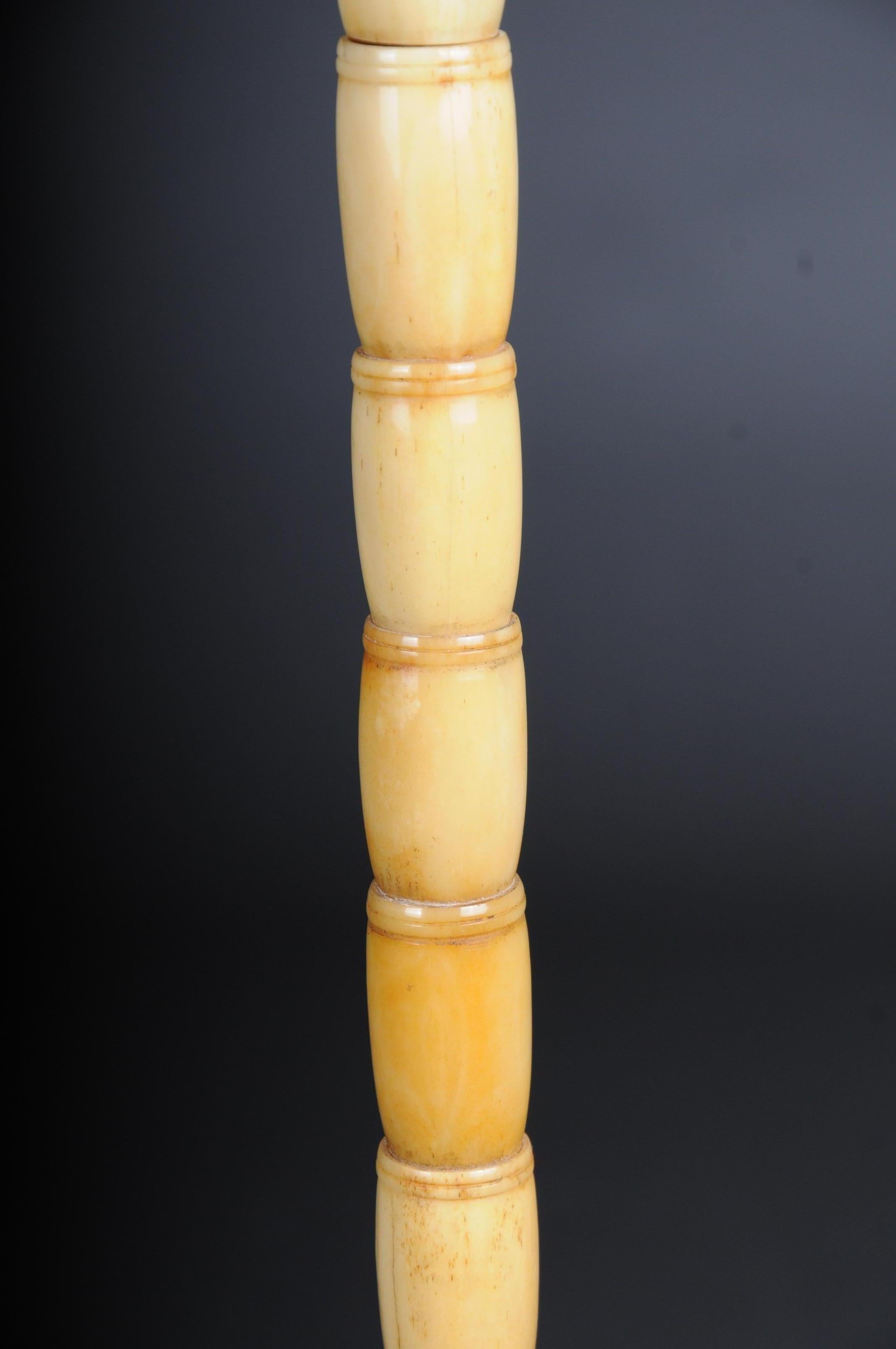 Unique Walking Stick / Strolling Stick 19th Century, Bone For Sale 2